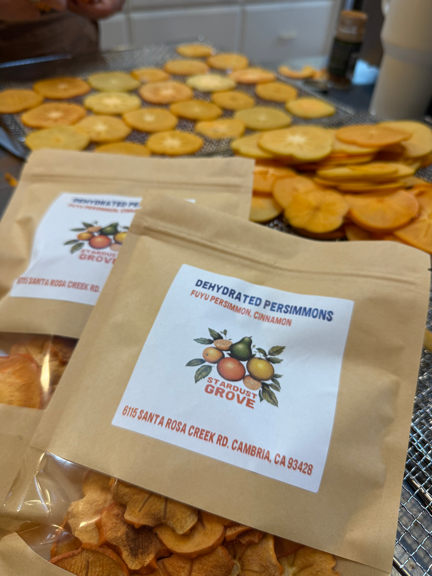 Dehydrated Persimmons
