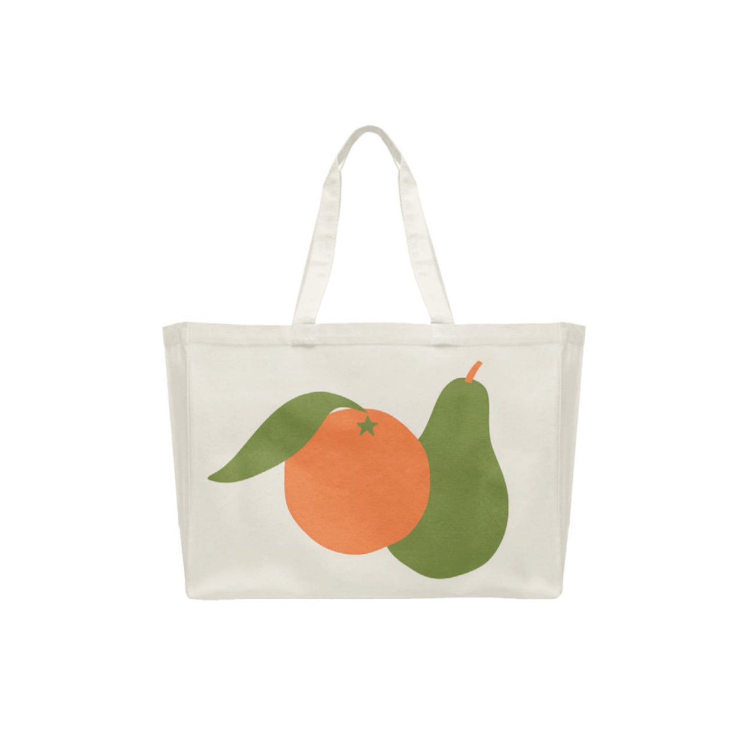 Orange and Pear Tote